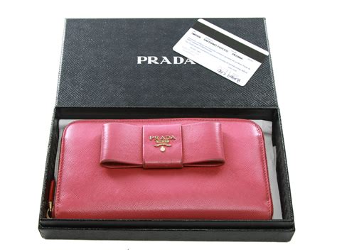 authentic prada zip wallet|Prada saffiano zipper wallet.